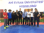 ÜNİVERSİTEMİZ TEKVANDO TAKIMININ BÜYÜK BAŞARISI