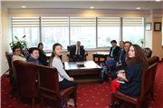 KIRGIZİSTAN OŞ DEVLET ÜNİVERSİTESİNDEN ZİYARET