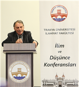 İLİM VE DÜŞÜNCE KONFERANSLARI SERİSİNİN KONUĞU PROF. DR. NECİP TAYLAN'DI