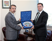 KOSOVA CUMHURİYETİ İSTANBUL BAŞKONSOLOSU VE BERABERİNDEKİ HEYETTEN ZİYARET