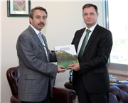 KOSOVA CUMHURİYETİ İSTANBUL BAŞKONSOLOSU VE BERABERİNDEKİ HEYETTEN ZİYARET