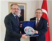 TRAKYA ÜNİVERSİTESİ HEYETİ ÜSKÜP BÜYÜKELÇİLİĞİ’NDE…