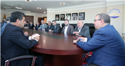 TİCARET İL MÜDÜRÜ MAHMUT ALTUN İLE EDİRNE VE İLÇELERİNİN ODA-BORSA TEMSİLCİLERİNDEN REKTÖR PROF. DR. ERHAN TABAKOĞLU’NA İŞ BİRLİĞİ ZİYARETİ
