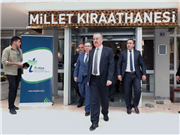 MİLLET KIRAATHANESİ AÇILDI