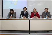 KOSOVA DİYALOG BAKANI DR. EDİTA TAHİRİ ÜNİVERSİTEMİZDEYDİ