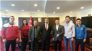 ÜNİVERSİTEMİZ BİLEK GÜREŞİ TOPLULUĞU'NDAN ZİYARET