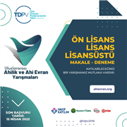 ULUSLARARASI AHİLİK VE AHİ EVRAN YARIŞMALARI