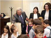 ÜNİVERSİTEMİZ ANAOKULUNDAN ZİYARET