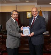 KOSOVA ESNAF DERNEĞİ BAŞKANI ŞARİK CİBO’DAN ZİYARET