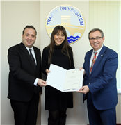 TRAKYA ÜNİVERSİTESİ REKTÖRÜ PROF. DR. ERHAN TABAKOĞLU, YENİ ATANAN VE YÜKSELEN ÖĞRETİM ÜYELERİYLE BİR ARAYA GELDİ