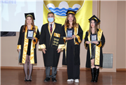 İKTİSADİ VE İDARİ BİLİMLER FAKÜLTESİ, DERECEYE GİREN ÖĞRENCİLERİNİ TÖRENLE UĞURLADI