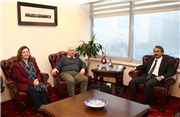 DOÇ. DR. GRAHAM GAL’DAN REKTÖRÜMÜZE ZİYARET