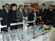 MEKATRONİK LABORATUVARI HİZMETE AÇILDI