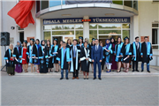 İPSALA MESLEK YÜKSEKOKULUNDA MEZUNİYET TÖRENİ