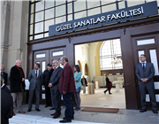 YRD. DOÇ. ERCAN YILMAZ KİŞİSEL HEYKEL SERGİSİ AÇILDI