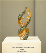 YRD. DOÇ. ERCAN YILMAZ KİŞİSEL HEYKEL SERGİSİ AÇILDI