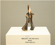 YRD. DOÇ. ERCAN YILMAZ KİŞİSEL HEYKEL SERGİSİ AÇILDI