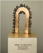 YRD. DOÇ. ERCAN YILMAZ KİŞİSEL HEYKEL SERGİSİ AÇILDI