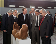 YRD. DOÇ. ERCAN YILMAZ KİŞİSEL HEYKEL SERGİSİ AÇILDI