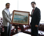 TÜRKİYE CUMHURİYETİ BURGAZ BAŞKONSOLOSU'NDAN VEDA ZİYARETİ