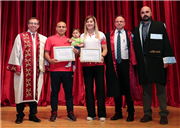ÜNİVERSİTEMİZDE 2017-2018 AKADEMİK BAŞARI VE MEZUNİYET TÖRENİ