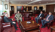 EDİRNE GARNİZON KOMUTANI TUĞGENERAL YÜKSEL ERDİN’DEN TRAKYA ÜNİVERSİTESİ REKTÖRÜ PROF. DR. ERHAN TABAKOĞLU’NA ZİYARET