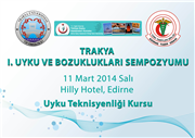TRAKYA I. UYKU VE BOZUKLUKLARI SEMPOZYUMU