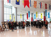 HALK EĞİTİM MERKEZİ VE AKŞAM SANAT OKULU SERGİSİ AÇILDI