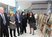 HALK EĞİTİM MERKEZİ VE AKŞAM SANAT OKULU SERGİSİ AÇILDI