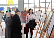 HALK EĞİTİM MERKEZİ VE AKŞAM SANAT OKULU SERGİSİ AÇILDI