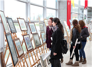 HALK EĞİTİM MERKEZİ VE AKŞAM SANAT OKULU SERGİSİ AÇILDI