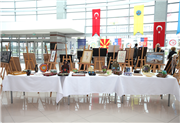 HALK EĞİTİM MERKEZİ VE AKŞAM SANAT OKULU SERGİSİ AÇILDI
