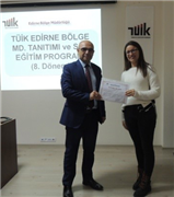 TÜİK EDİRNE BÖLGE MÜDÜRLÜĞÜ TARAFINDAN EKONOMETRİ BÖLÜMÜ ÖĞRENCİLERİNE SAS EĞİTİMİ VERİLDİ