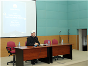 KARADAĞ BAŞMÜFTÜSÜ RİFAT FEYZİÇ’TEN, TRAKYA ÜNİVERSİTESİ İLAHİYAT FAKÜLTESİNDE İLK DERS…