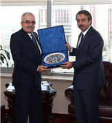 PROF. DR. HAMDİ MURAT TUĞRUL’DAN VEDA ZİYARETİ