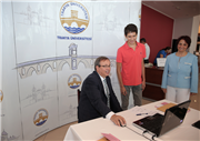 REKTÖRÜMÜZDEN İLK KAYIT