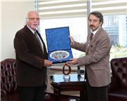 PROF. DR. SERALP ŞENER’İN VEDA ZİYARETİ