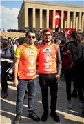 TRAKYA ÜNİVERSİTESİ ÖĞRENCİLERİ ATAMIZIN HUZURUNDA