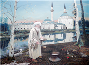 KÜLLİYEYE AŞÇI YAHYA BABA TABLOSU