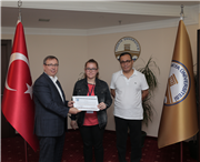 TETOVA ÜNİVERSİTESİ ÖĞRENCİLERİNE SERTİFİKALARI VERİLDİ