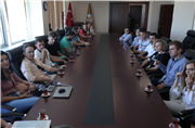 TETOVA ÜNİVERSİTESİ ÖĞRENCİLERİNE SERTİFİKALARI VERİLDİ