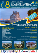 8. ULUSLARARASI BALKANLARDA SOSYAL BİLİMLER KONGRESİ