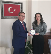 REKTÖRÜMÜZÜN VE REKTÖR YARDIMCIMIZIN ENEZ TEMASLARI