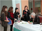 YAZAR BEŞİR AYVAZOĞLU ÜNİVERSİTEMİZİN KONUĞUYDU