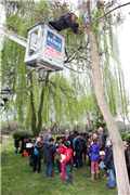 KUŞ EVLERİ TRAKYA ÜNİVERSİTESİ SOSYAL TESİSLERDEKİ AĞAÇLARA ASILDI