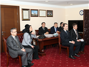 HERSEK NERETVA KANTONU HEYETİ ÜNİVERSİTEMİZİ ZİYARET ETTİ