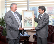 HERSEK NERETVA KANTONU HEYETİ ÜNİVERSİTEMİZİ ZİYARET ETTİ