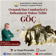 TRAKYA ÜNİVERSİTESİ’NDE “OSMANLI’DAN CUMHURİYET’E BALKANLARIN MAKÛS TALİHİ: GÖÇ” KONUŞULDU