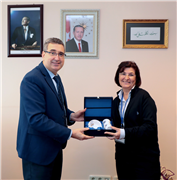 TÜRK ORTOPEDİ VE TRAVMATOLOJİ BİRLİĞİ DERNEĞİ’NDEN REKTÖR VEKİLİ PROF. DR. MÜMİN ŞAHİN’E ZİYARET
