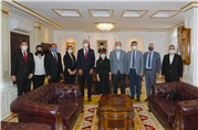 TRAKYA ÜNİVERSİTESİ, KUZEY MAKEDONYA EĞİTİM VE BİLİM BAKANI MİLA CAROVSKA VE BERABERİNDEKİ HEYETİ AĞIRLADI
